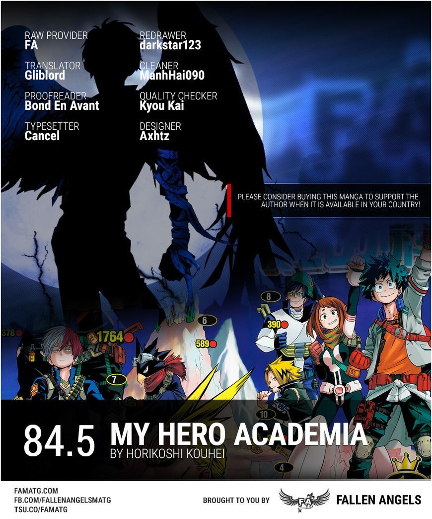 Boku no Hero Academia Chapter 84.5 1